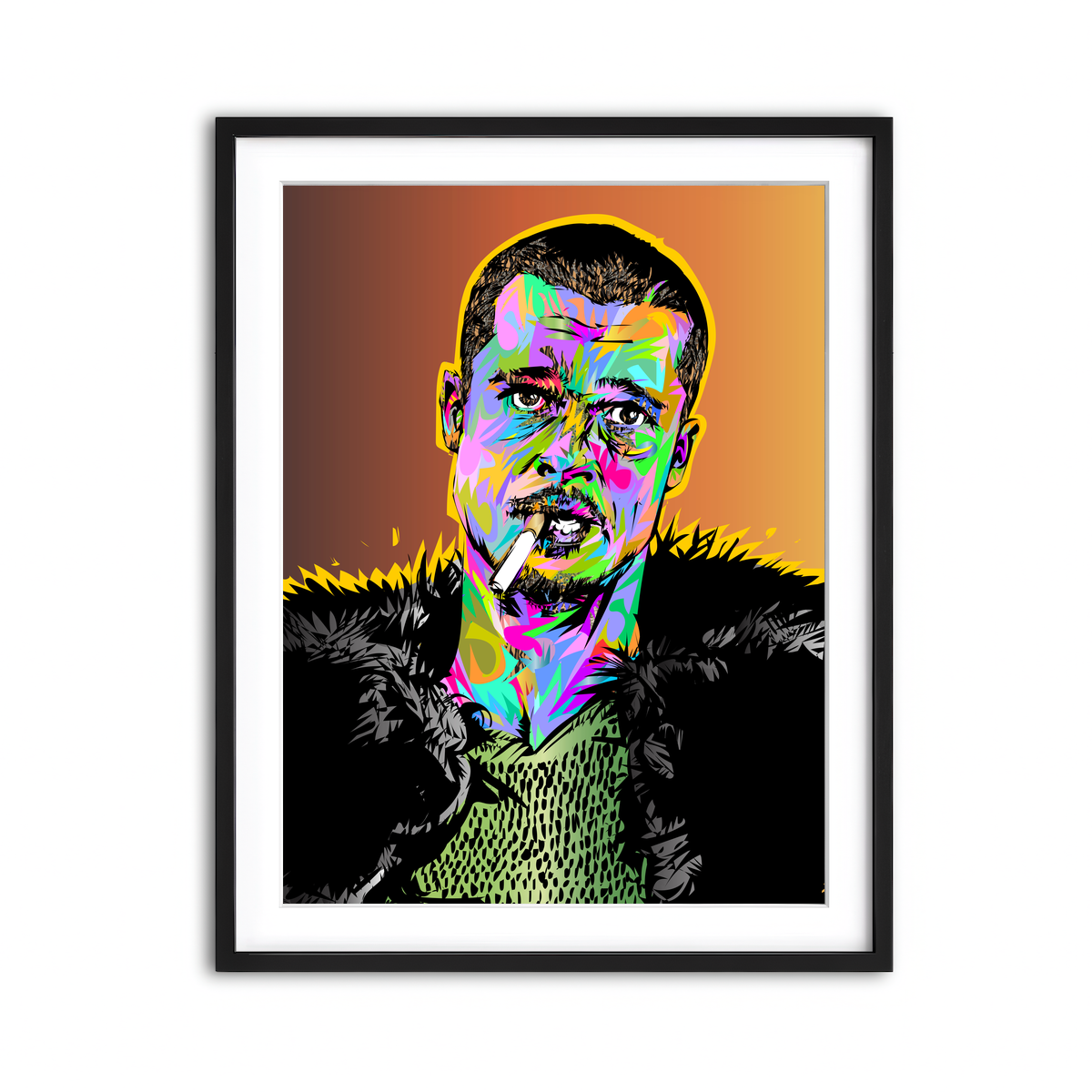 Framed Print 3x4 Black