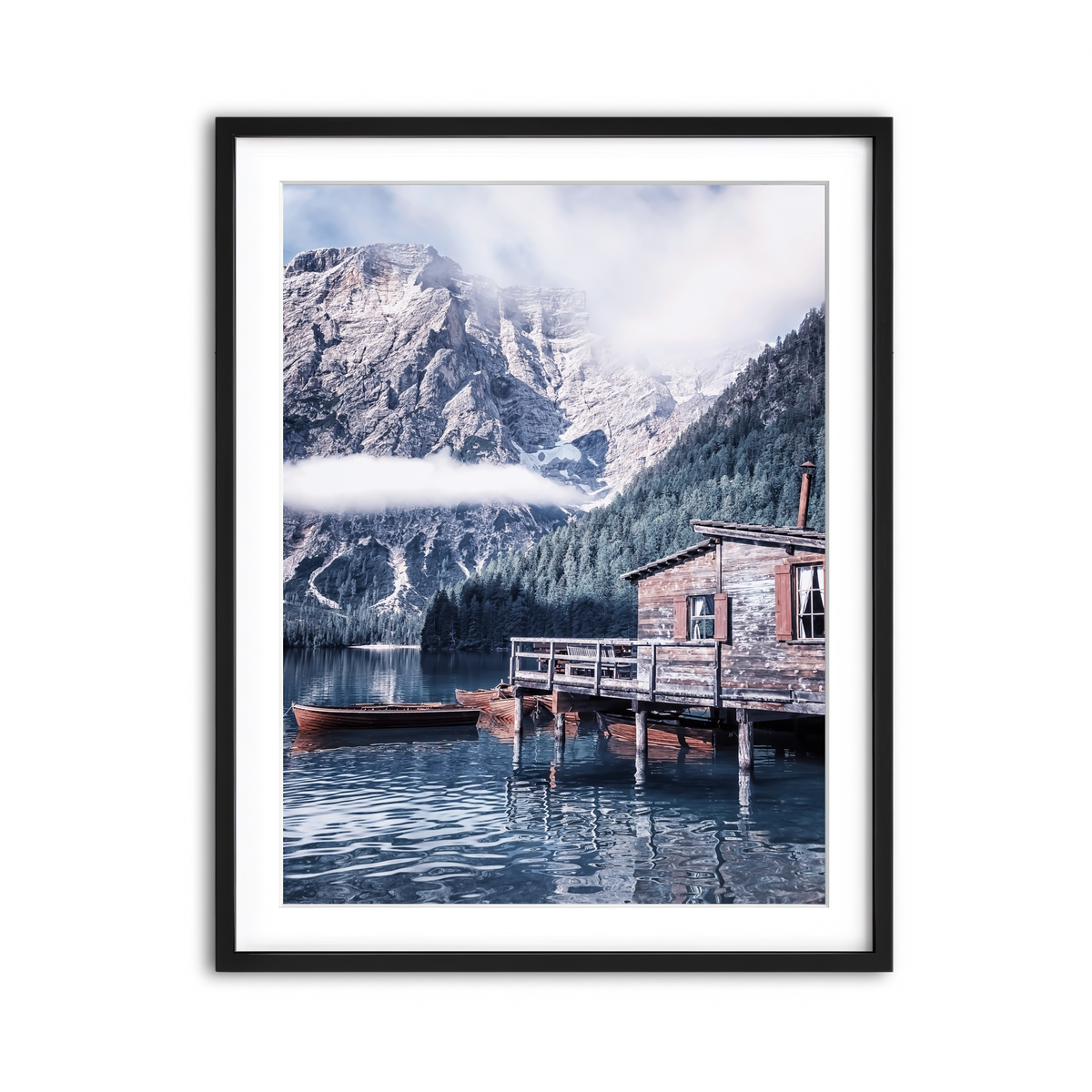 Framed Print 3x4 Black