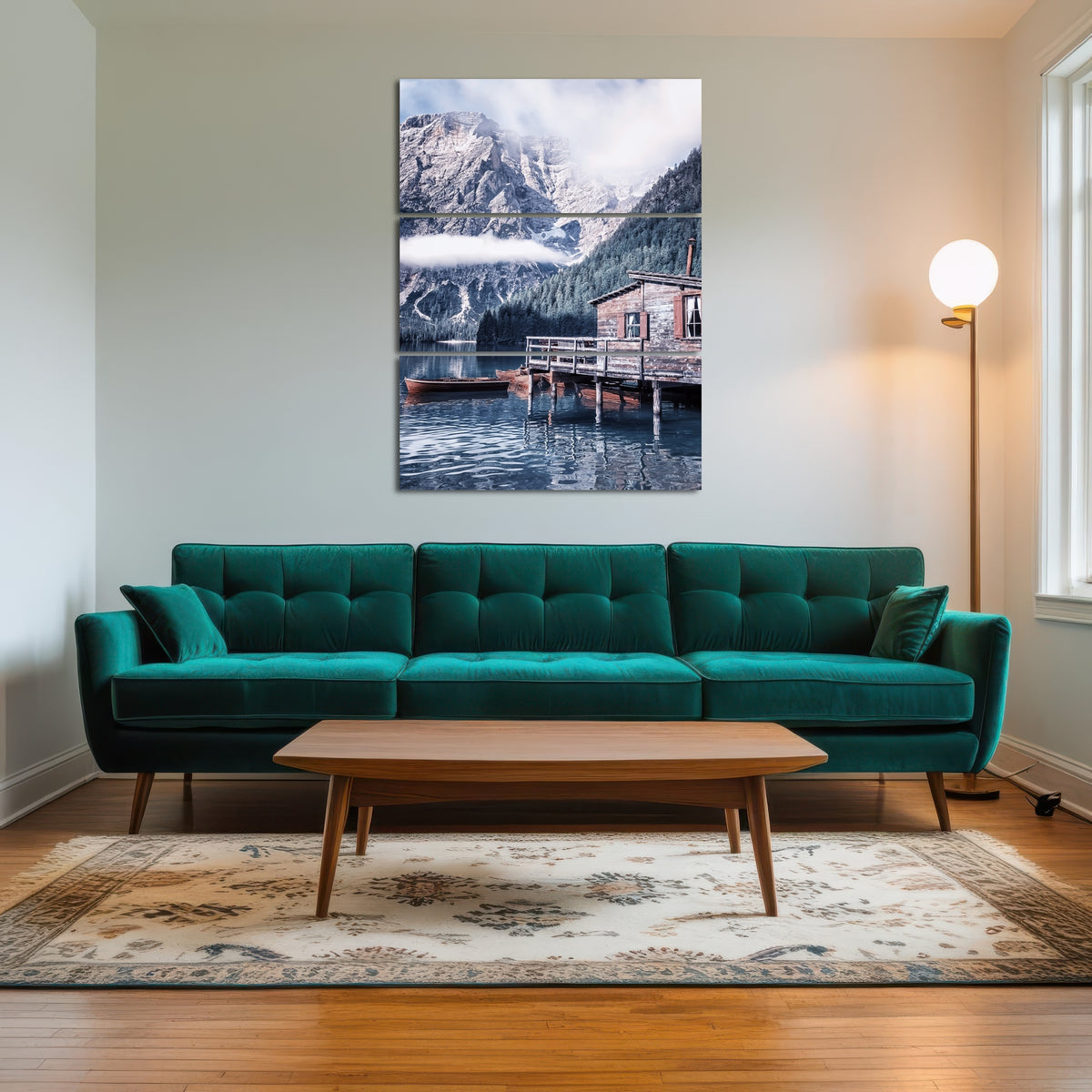 AUTO-MOCKUP ROOM | Braies Lake