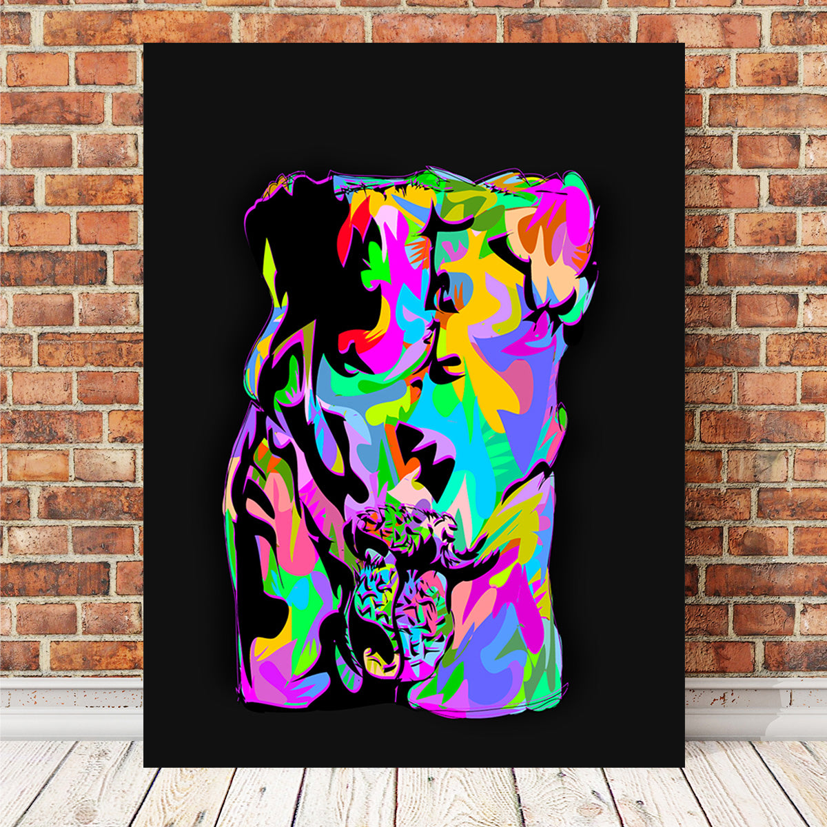 Brain Penis Wall Art