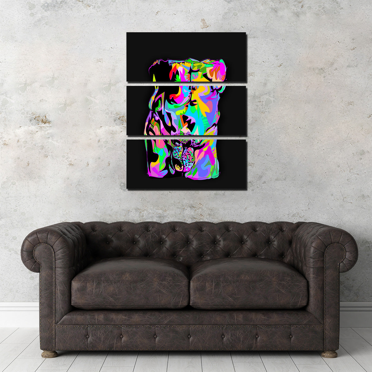 Brain Penis Wall Art