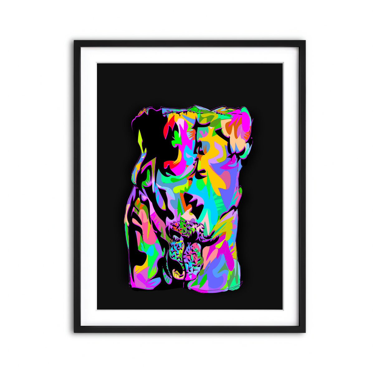 Framed Print 3x4 Black