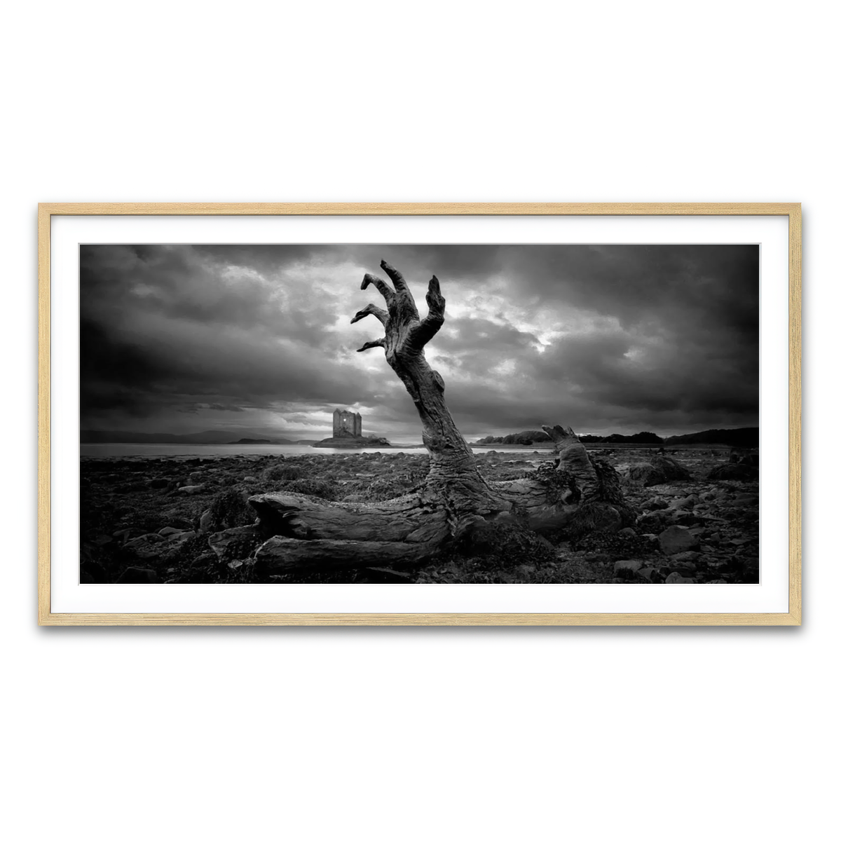 Framed Print 2x1 Natural