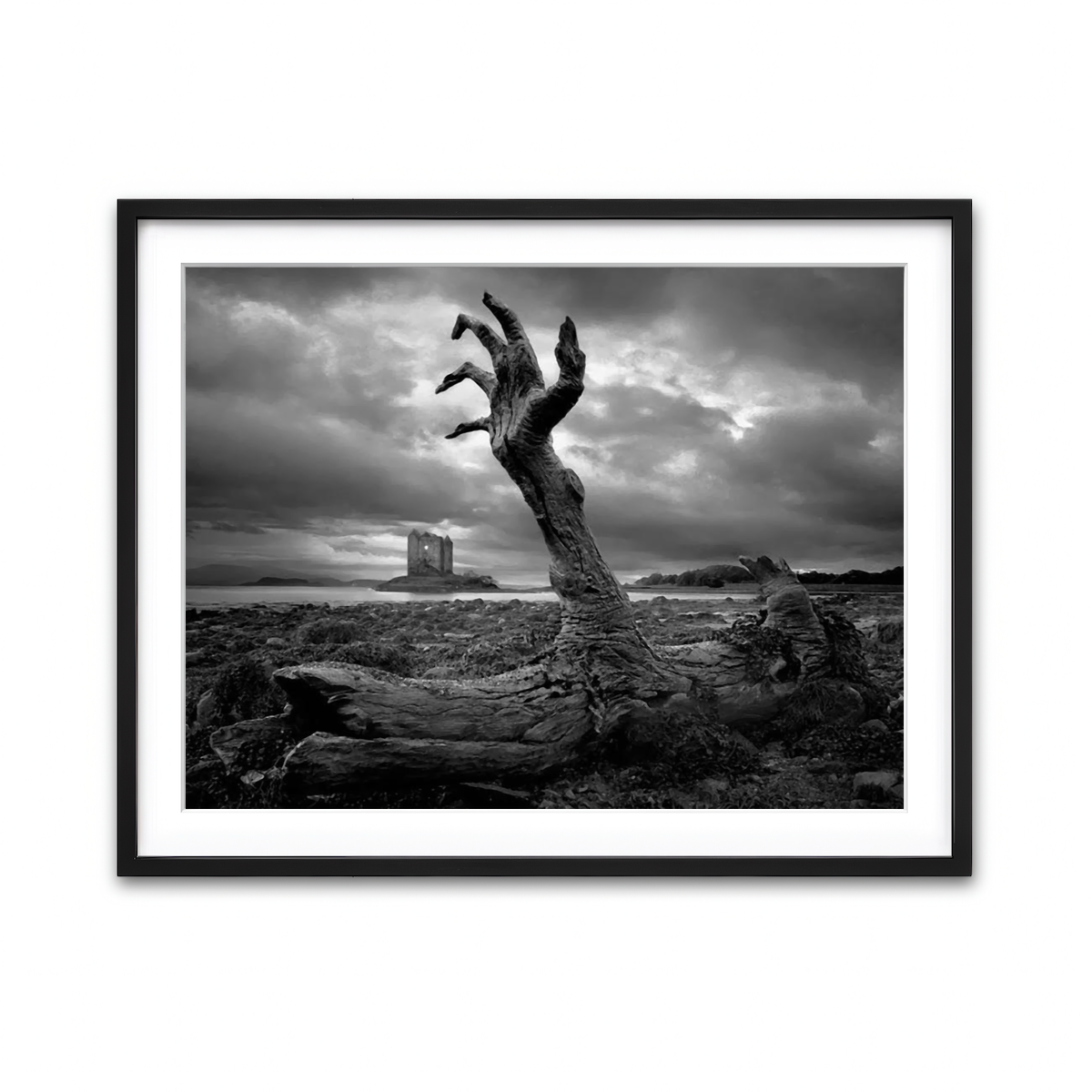 Framed Print 4x3 Black