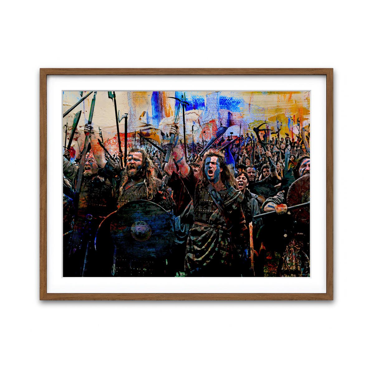 Framed Print 4x3 Walnut