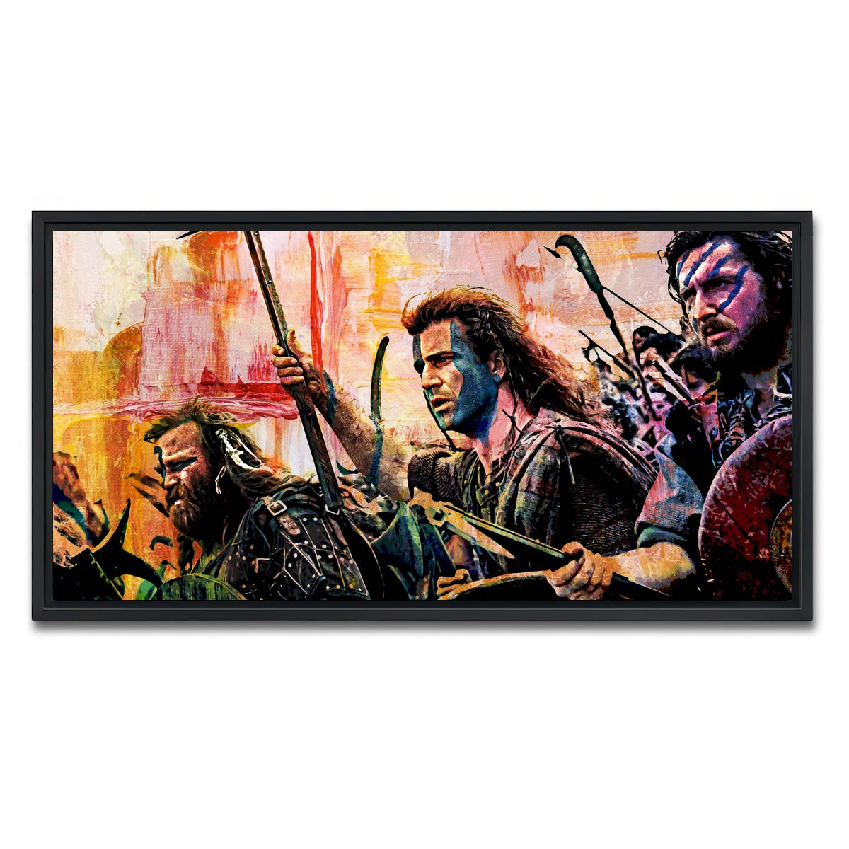 AUTO-MOCKUP WHITE | Braveheart | 1 Piece | Black Framed Canvas | group=2x1