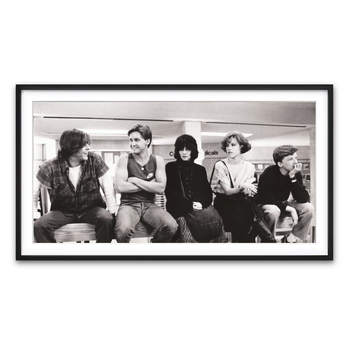 Framed Print 2x1 Black