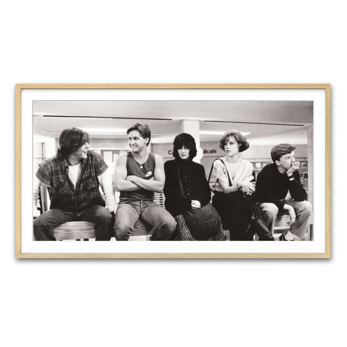 Framed Print 2x1 Natural