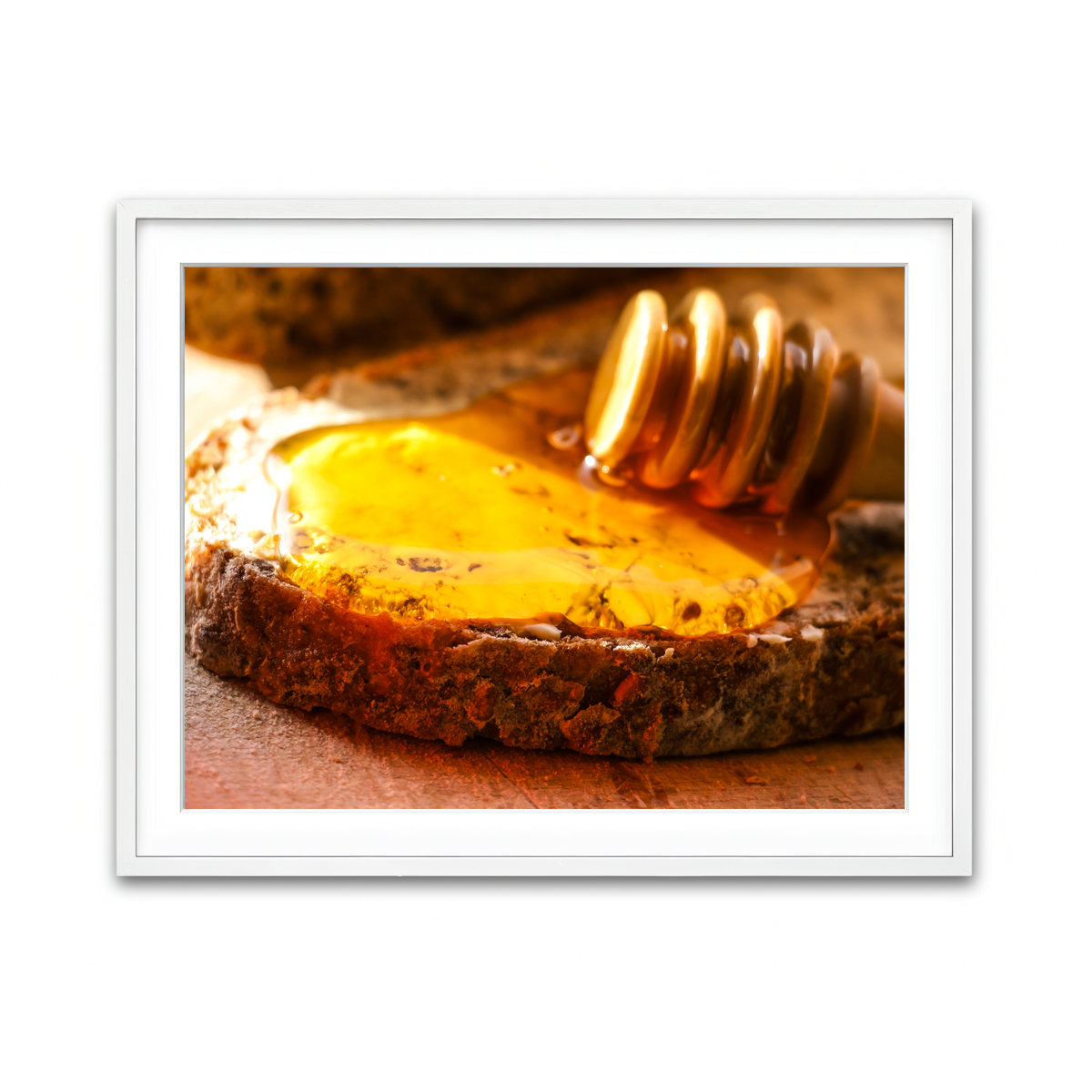 Framed Print 4x3 White