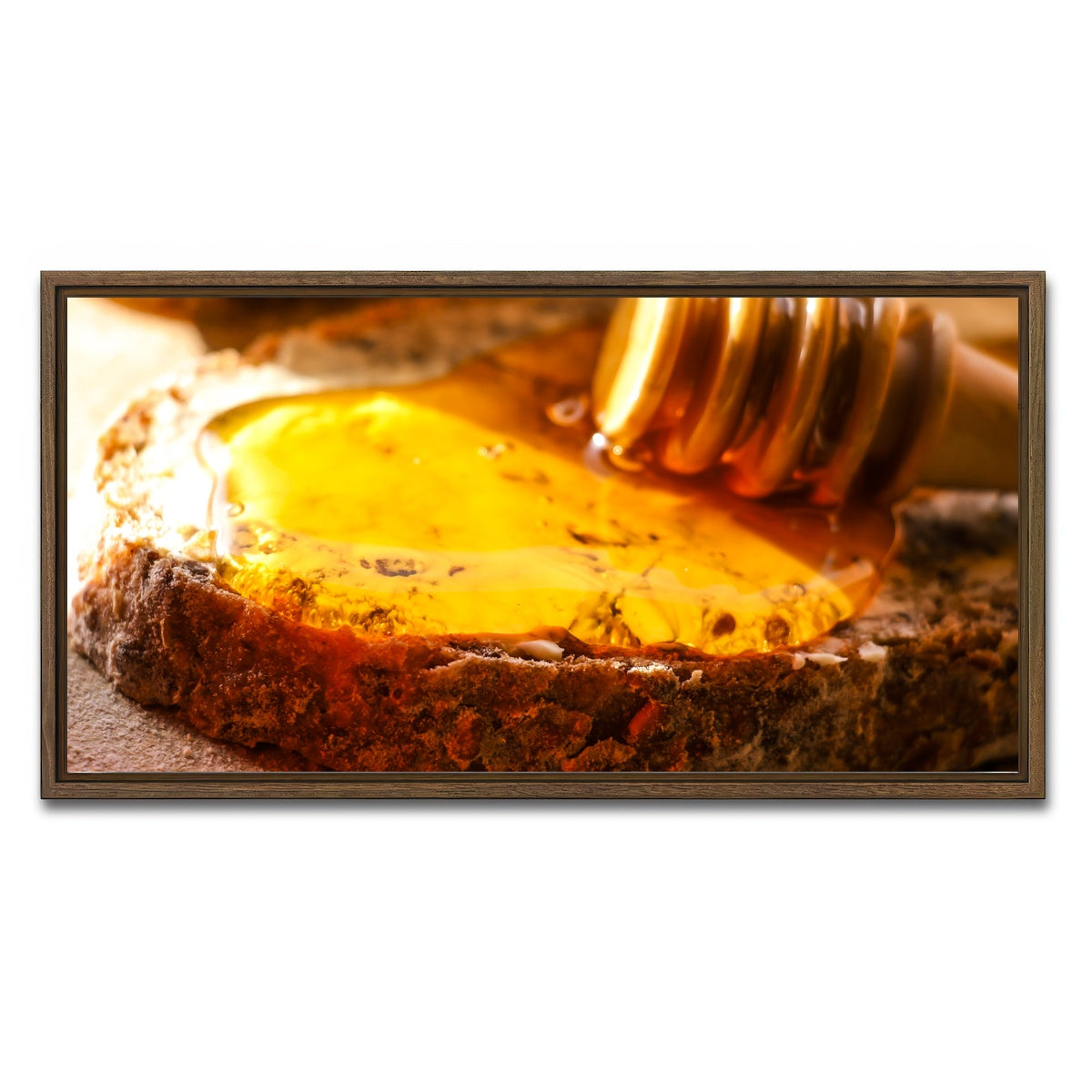 AUTO-MOCKUP WHITE | Breakfast | 1 Piece | Walnut Framed Canvas | group=2x1
