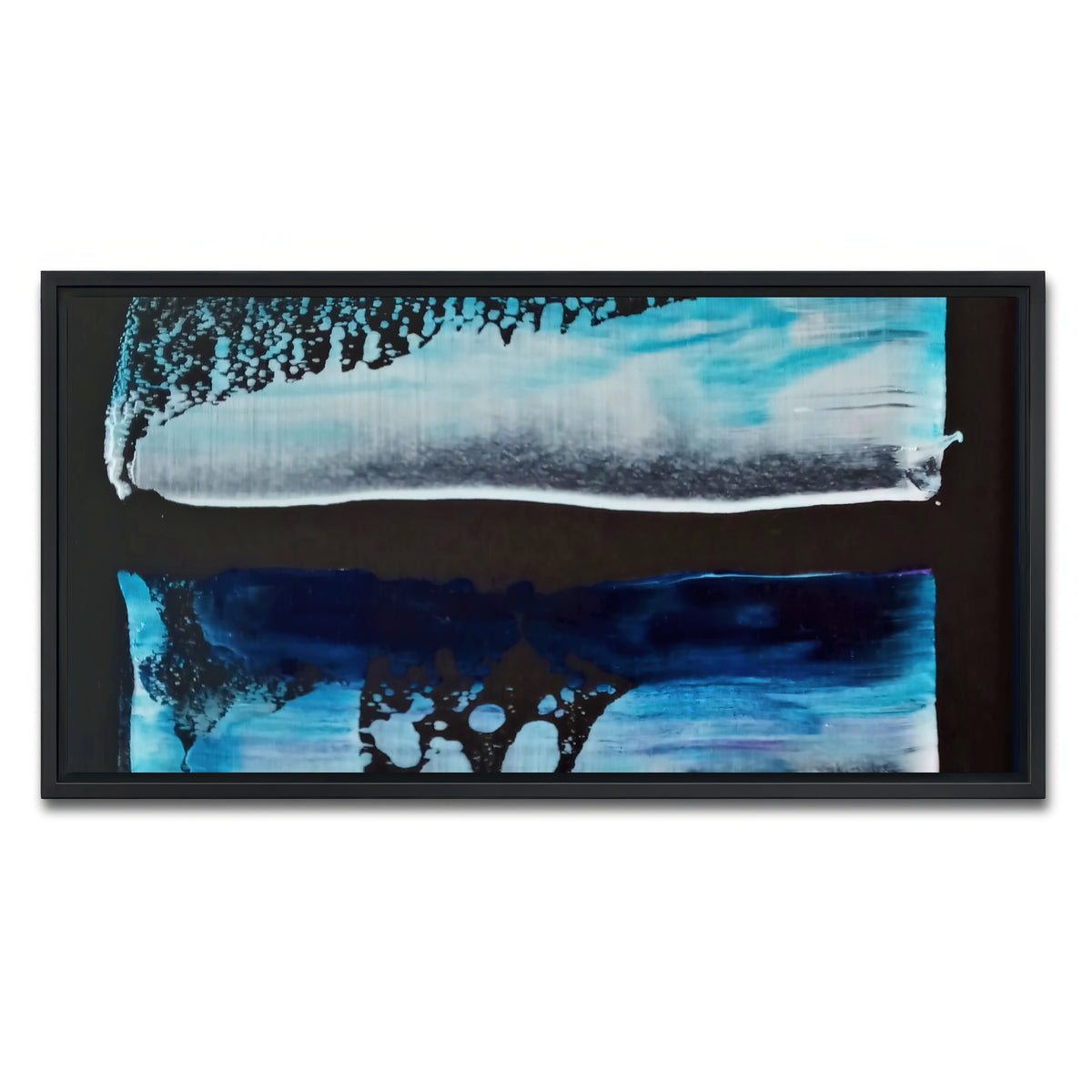 AUTO-MOCKUP WHITE | Breakup | 1 Piece | Black Framed Canvas | group=2x1
