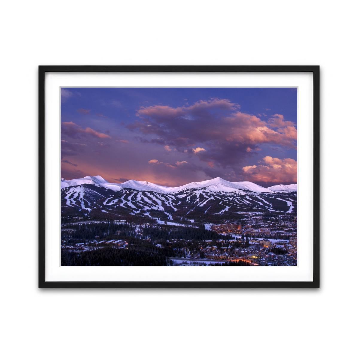 Framed Print 4x3 Black