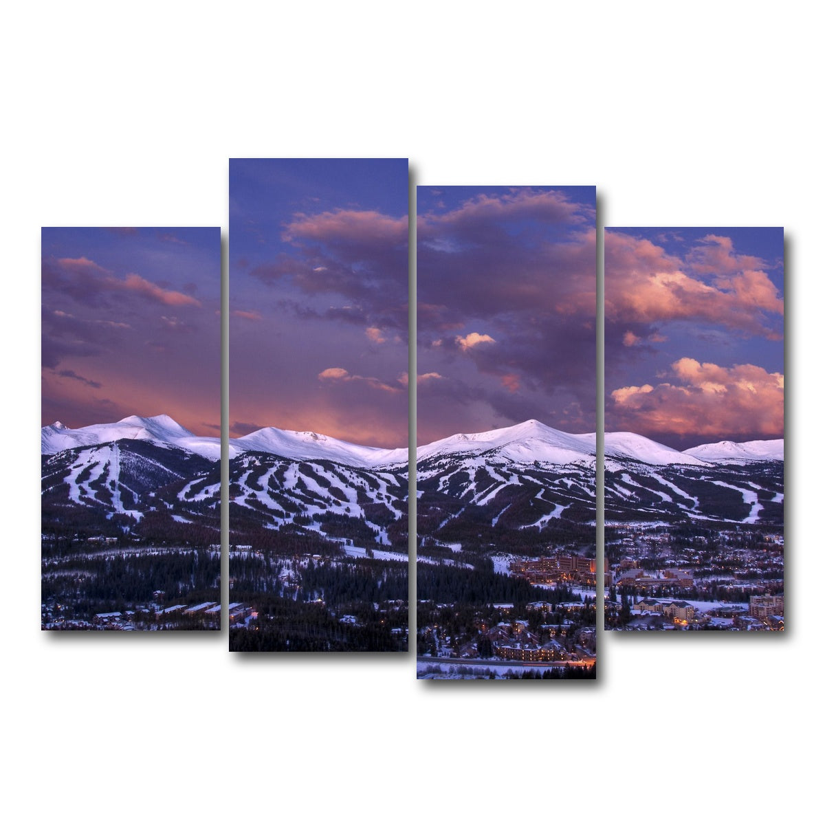 AUTO-MOCKUP WHITE | Breckenridge | 4 Piece | Gallery Wrap Canvas | group=4_normal