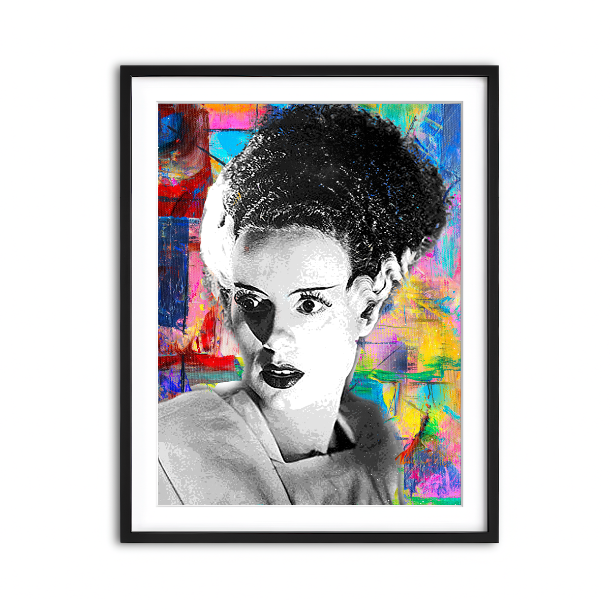 Framed Print 3x4 Black