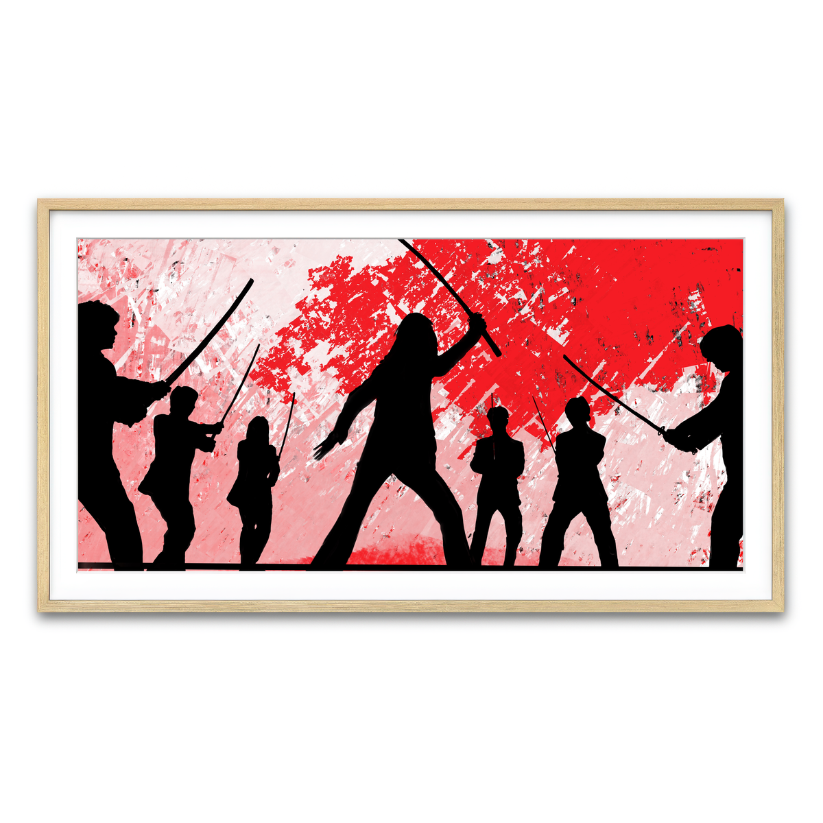 Framed Print 2x1 Natural