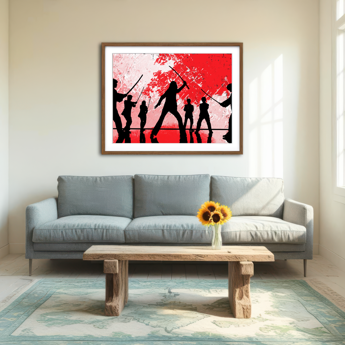 AUTO-MOCKUP ROOM | Bride vs Crazy 88 Wall Art