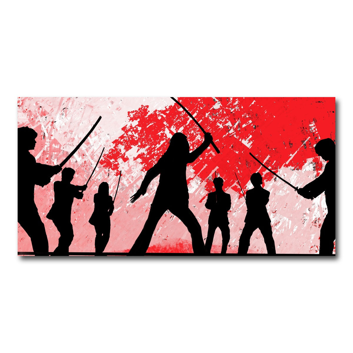 AUTO-MOCKUP WHITE | Bride vs Crazy 88 | 1 Piece | Gallery Wrap Canvas | group=2x1