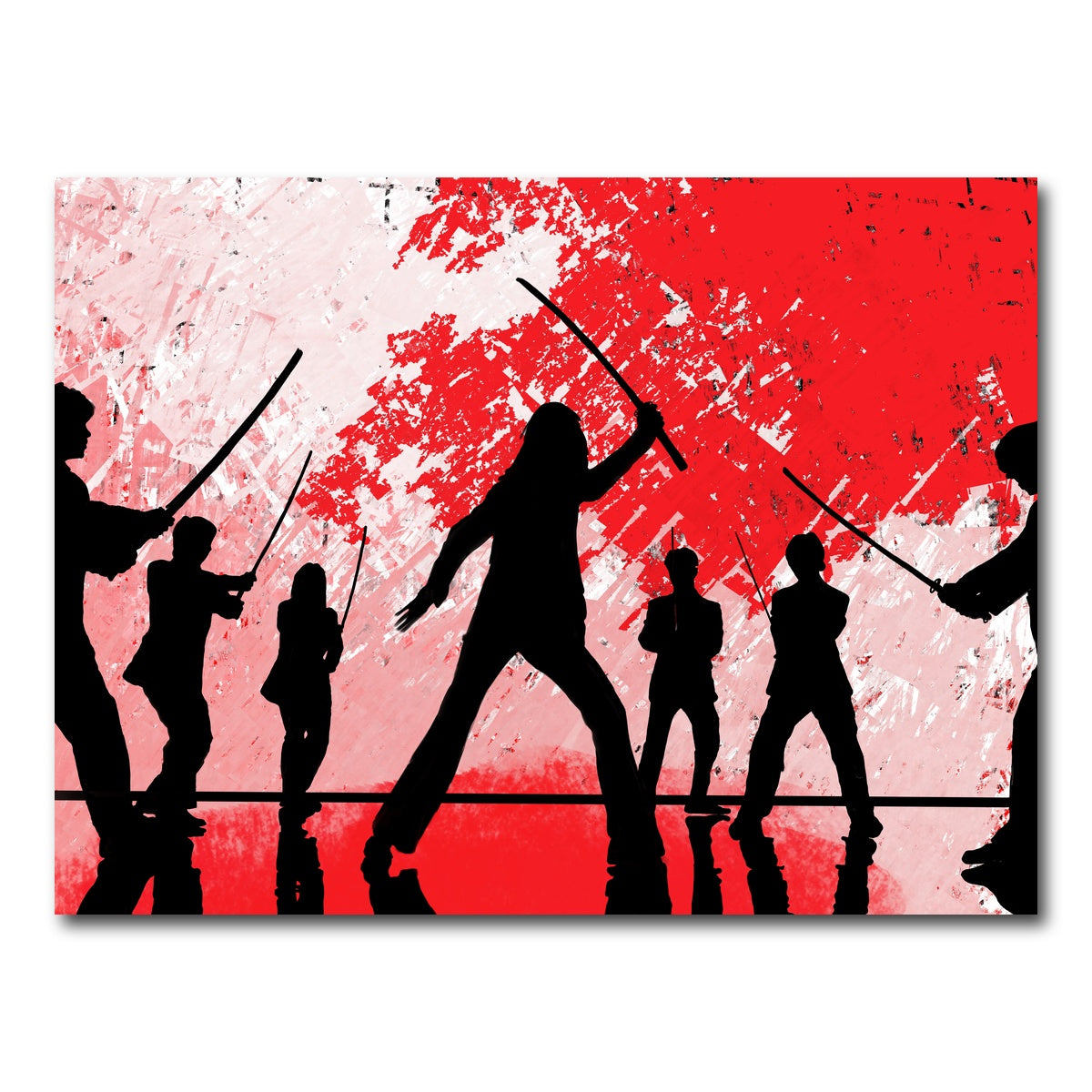 AUTO-MOCKUP WHITE | Bride vs Crazy 88 | 1 Piece | Gallery Wrap Canvas | group=4x3