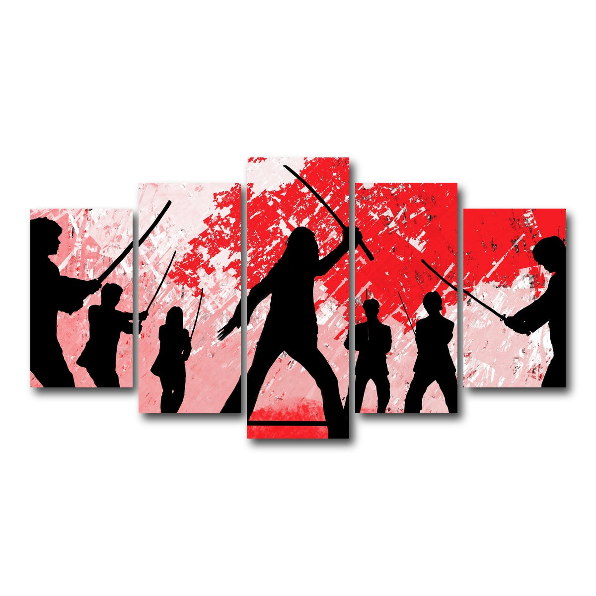 AUTO-MOCKUP WHITE | Bride vs Crazy 88 | 5 Piece | Gallery Wrap Canvas | group=5_normal