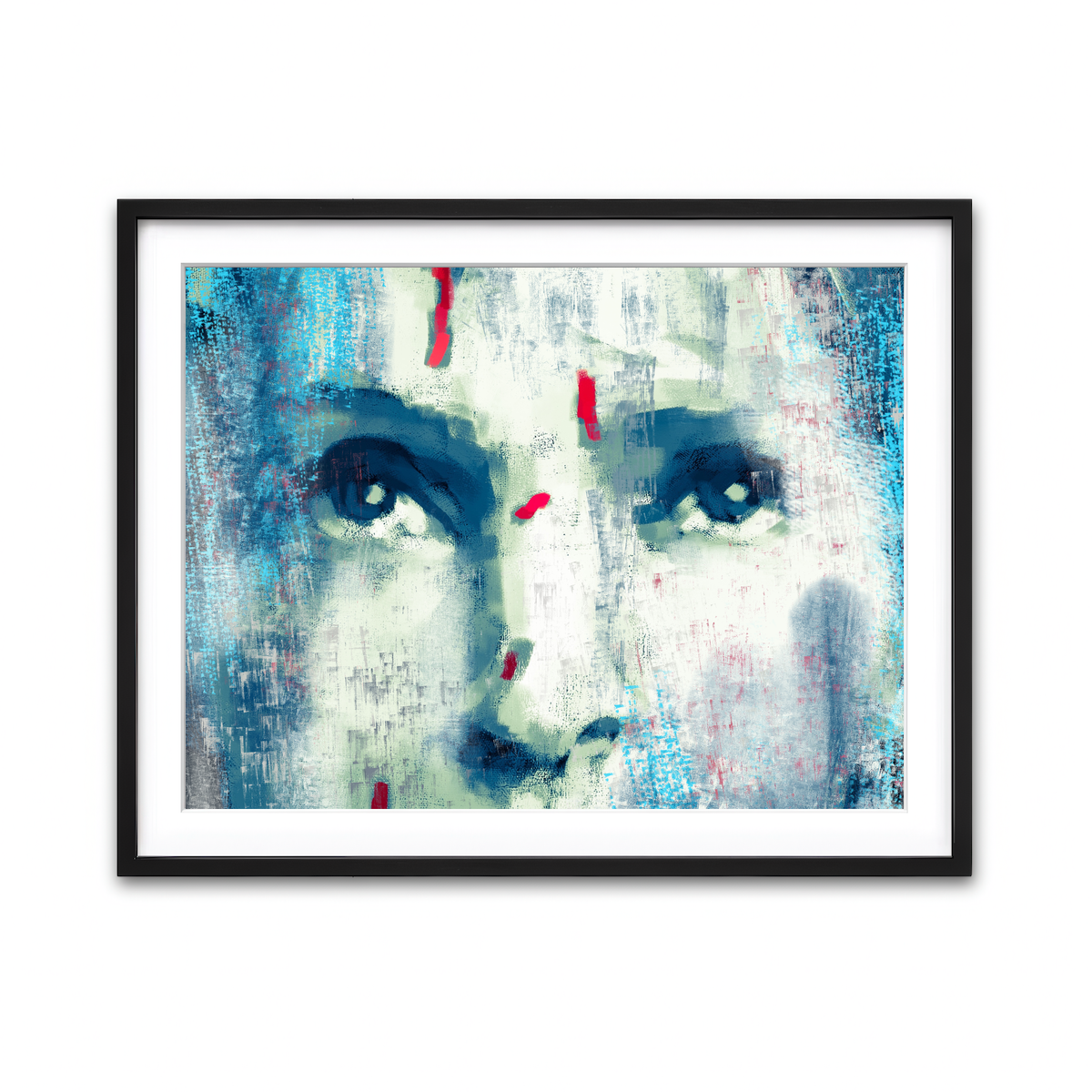 Framed Print 4x3 Black