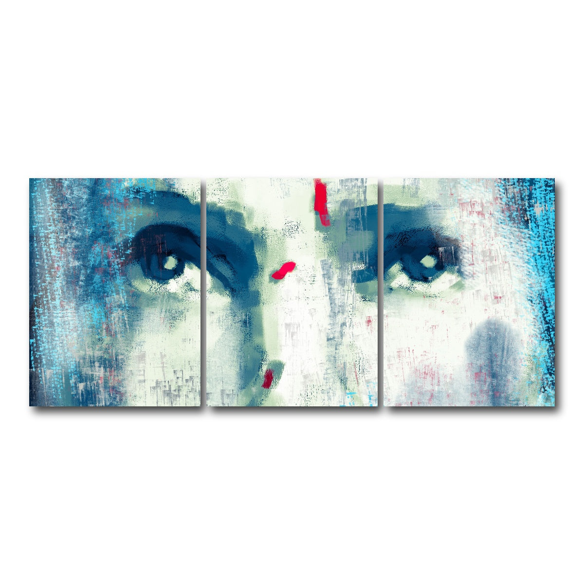 AUTO-MOCKUP WHITE | Brides Eyes | 3 Piece | Gallery Wrap Canvas | group=18x24