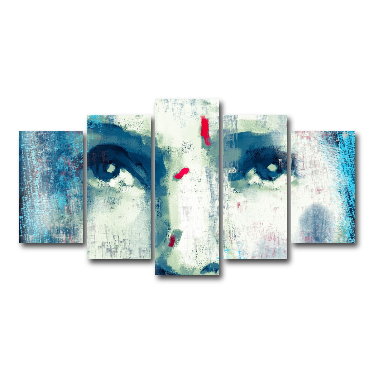 AUTO-MOCKUP WHITE | Brides Eyes | 5 Piece | Gallery Wrap Canvas | group=5_normal