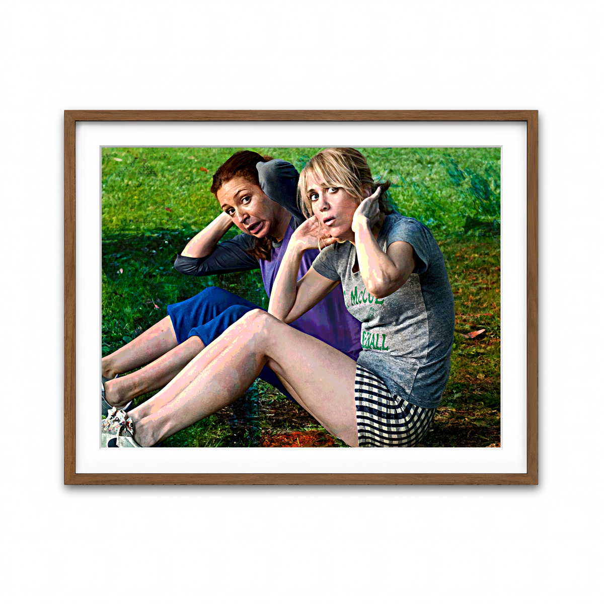 Framed Print 4x3 Walnut