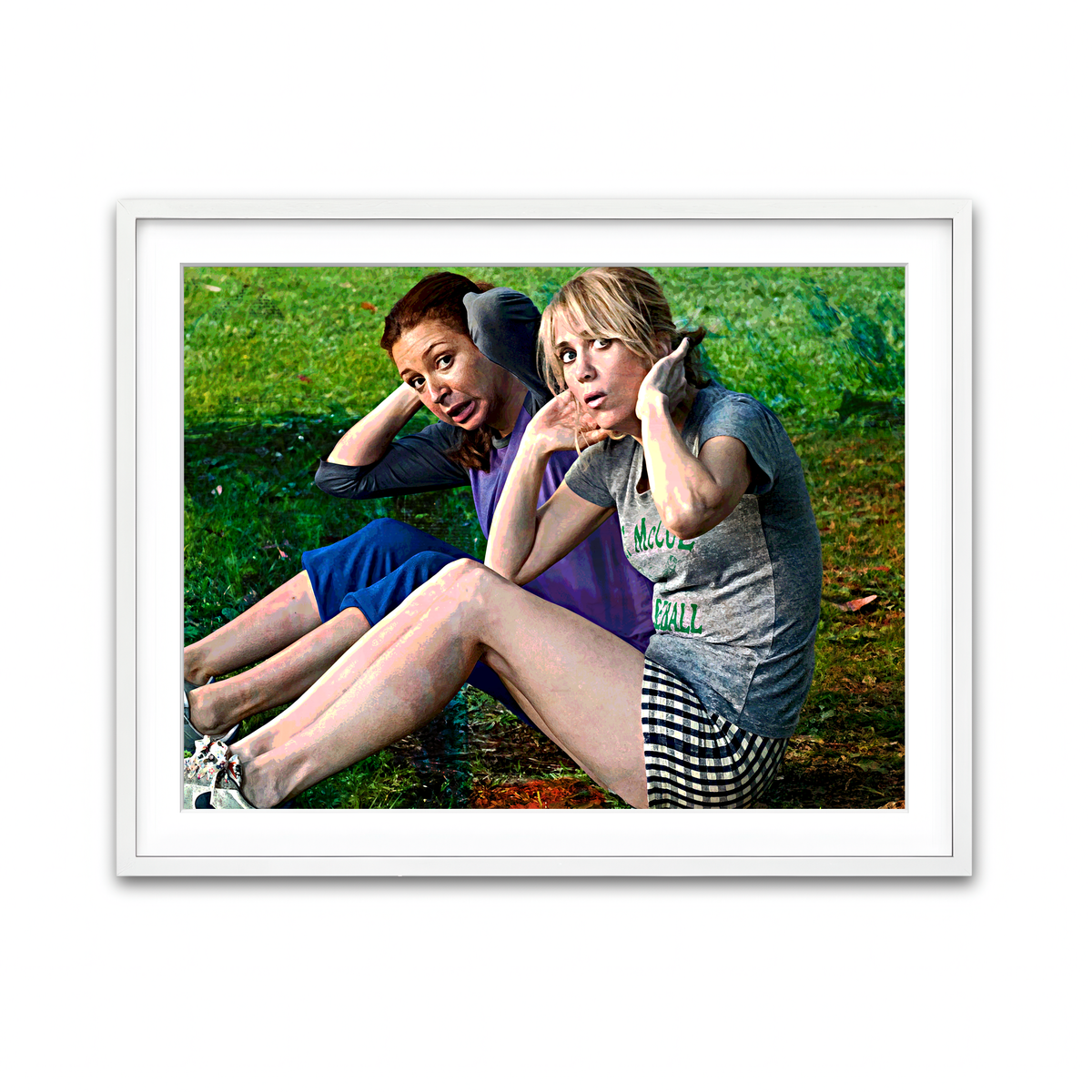 Framed Print 4x3 White