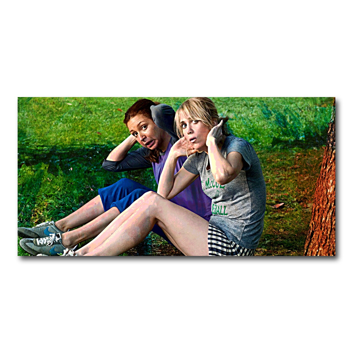 AUTO-MOCKUP WHITE | Bridesmaids Workout | 1 Piece | Gallery Wrap Canvas | group=2x1