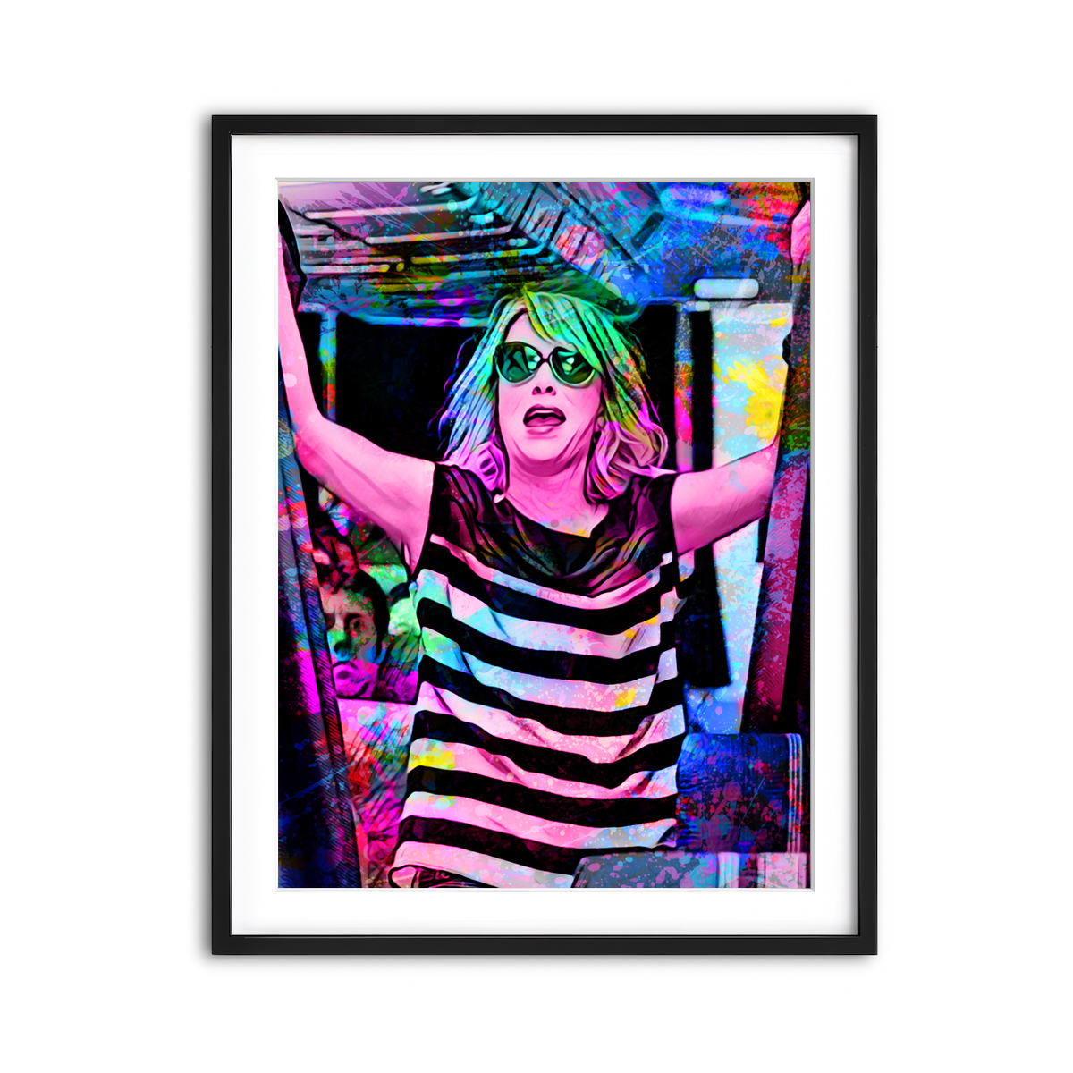 Framed Print 3x4 Black