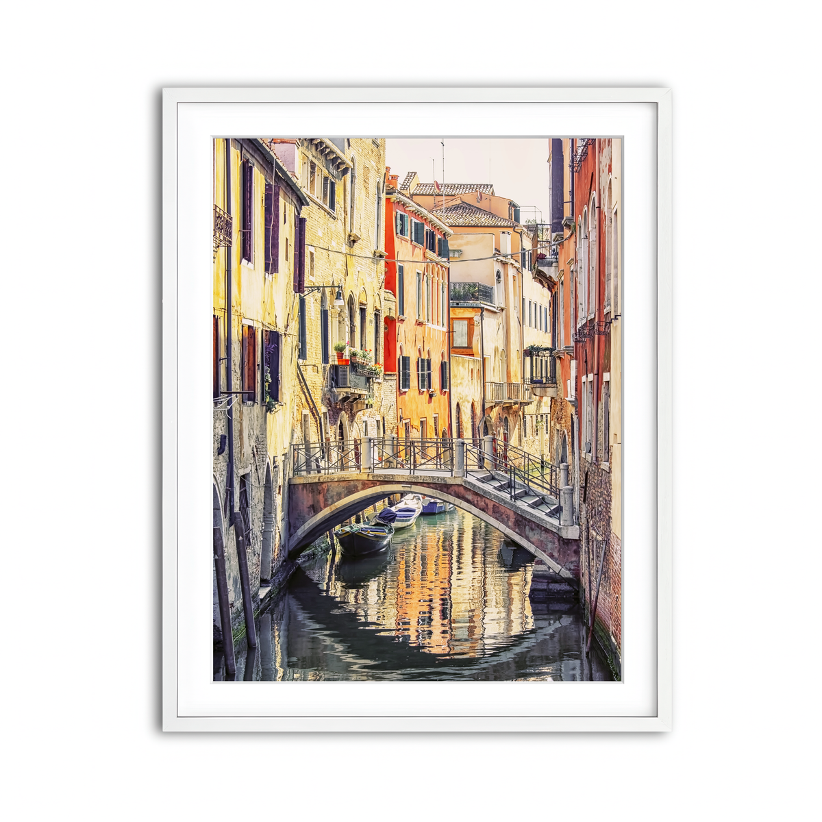 Framed Print 3x4 White