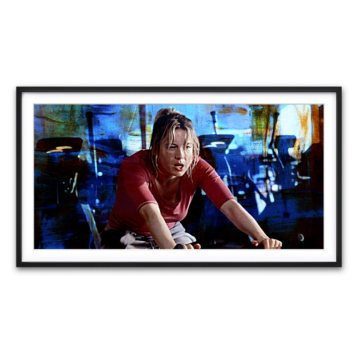 Framed Print 2x1 Black