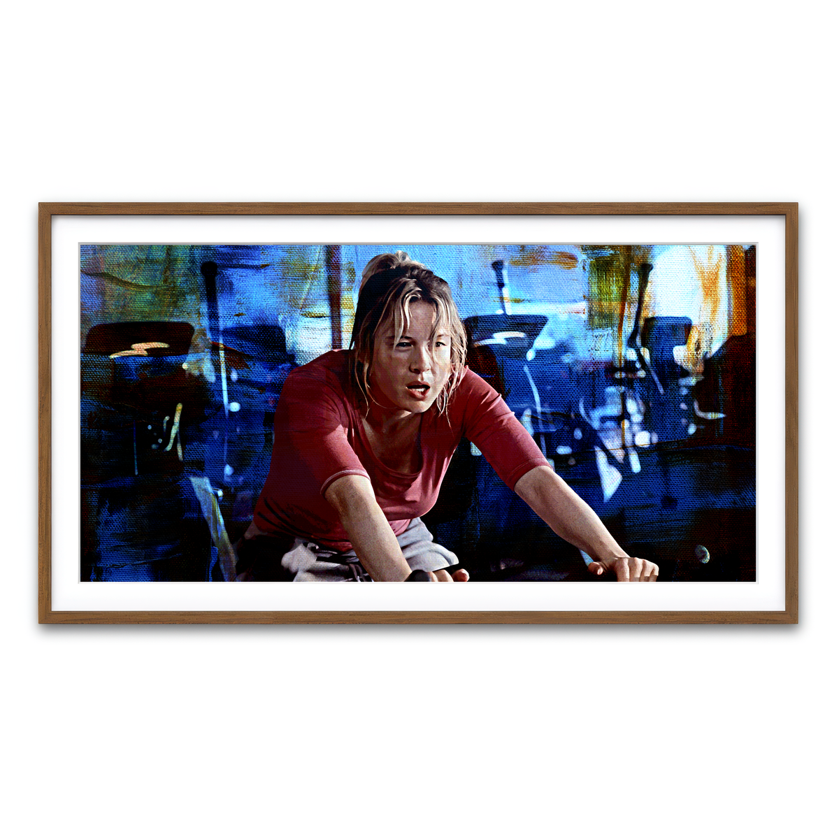 Framed Print 2x1 Walnut