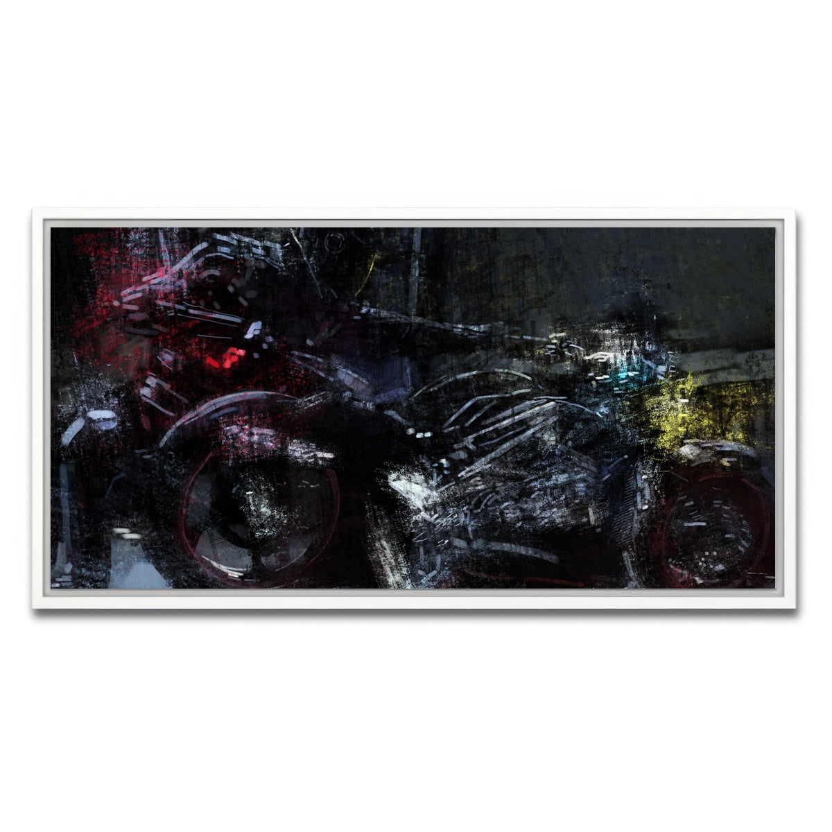 AUTO-MOCKUP WHITE | Brixton | 1 Piece | White Framed Canvas | group=2x1