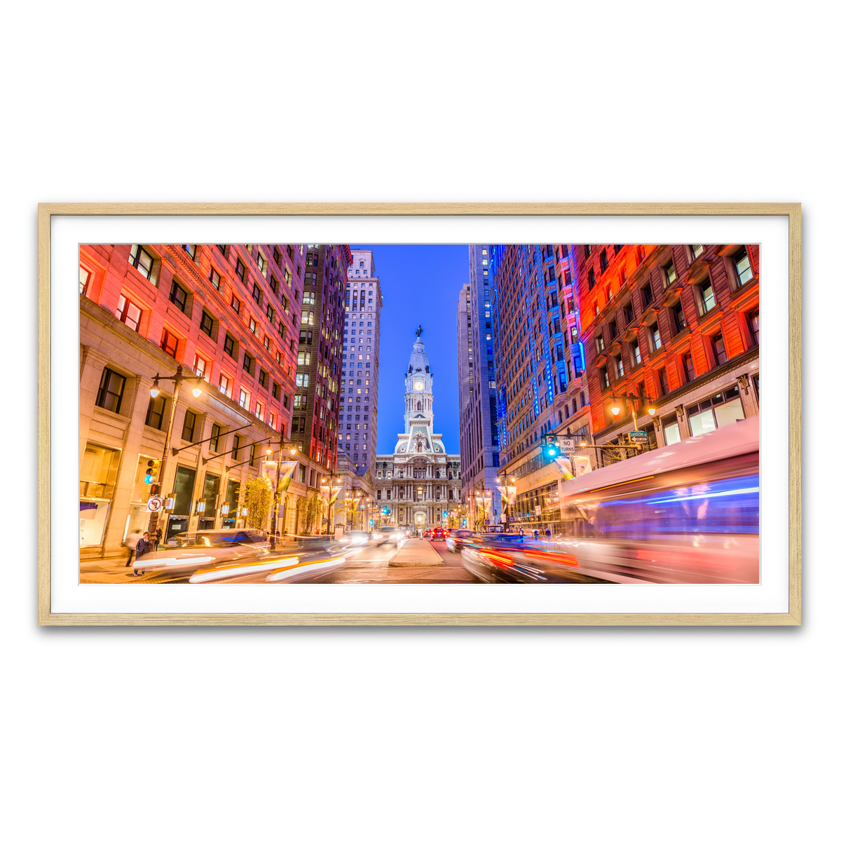 Framed Print 2x1 Natural