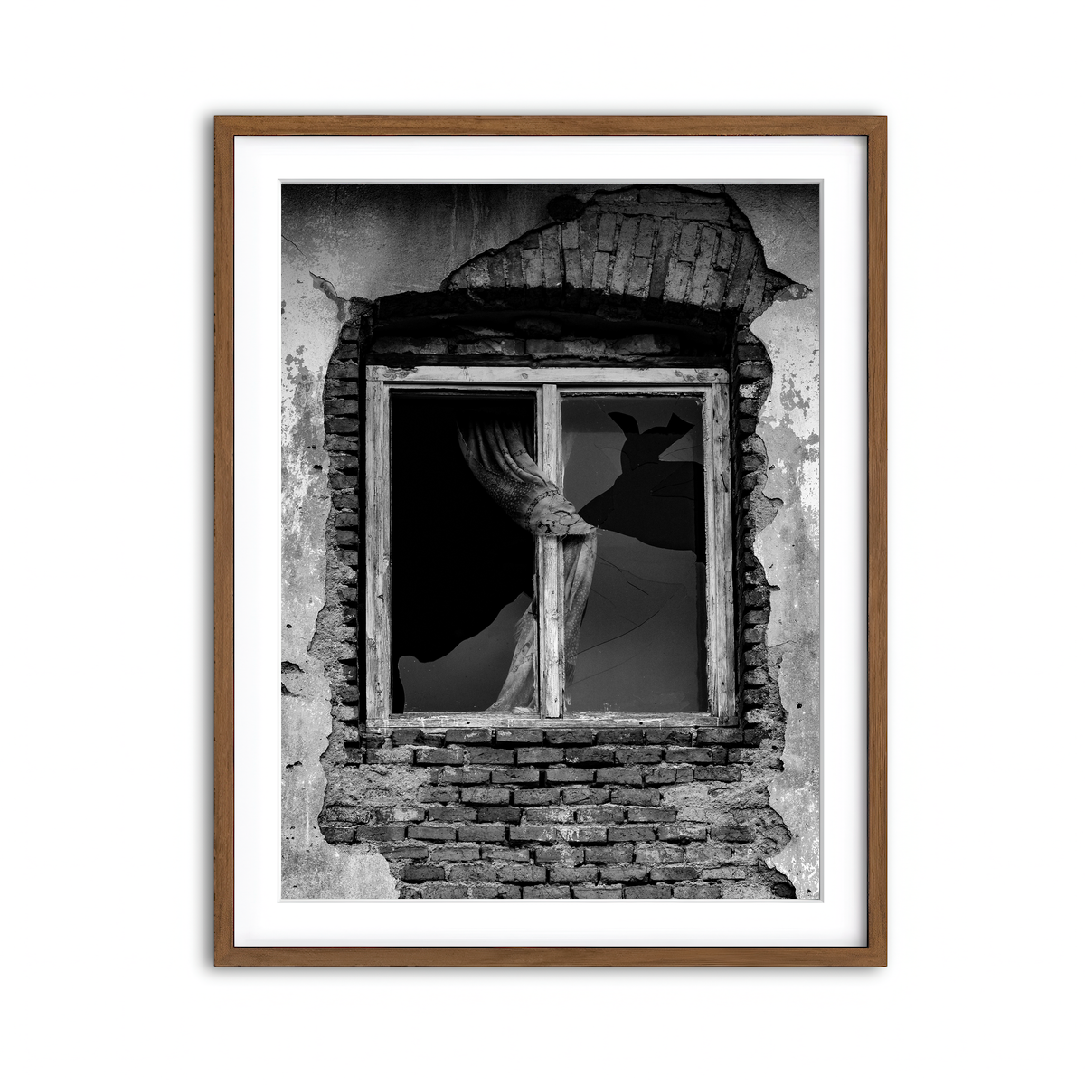 Framed Print 3x4 Walnut