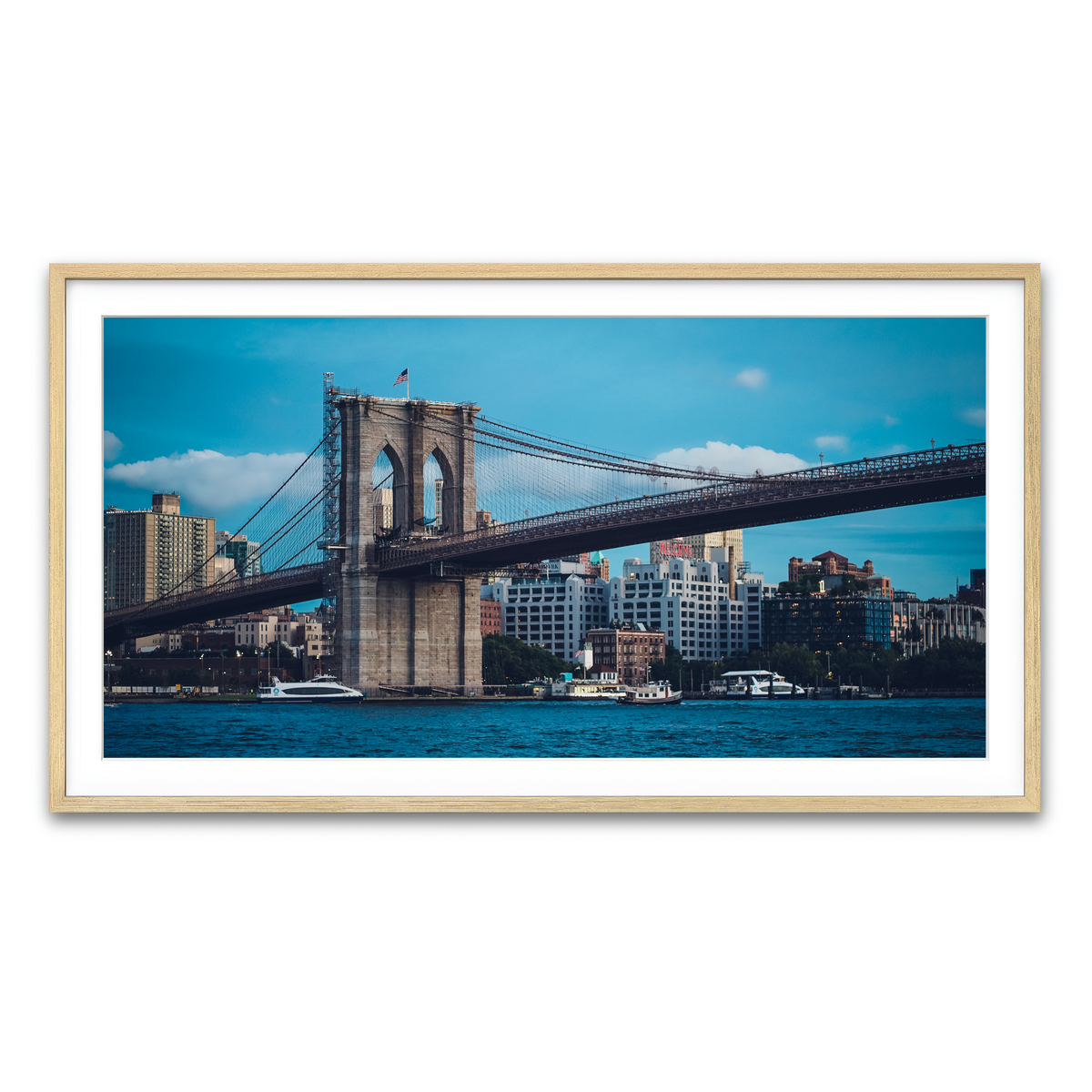 Framed Print 2x1 Natural