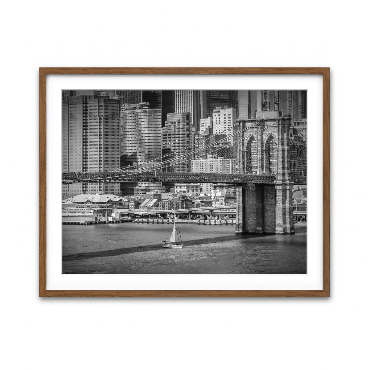 Framed Print 4x3 Walnut