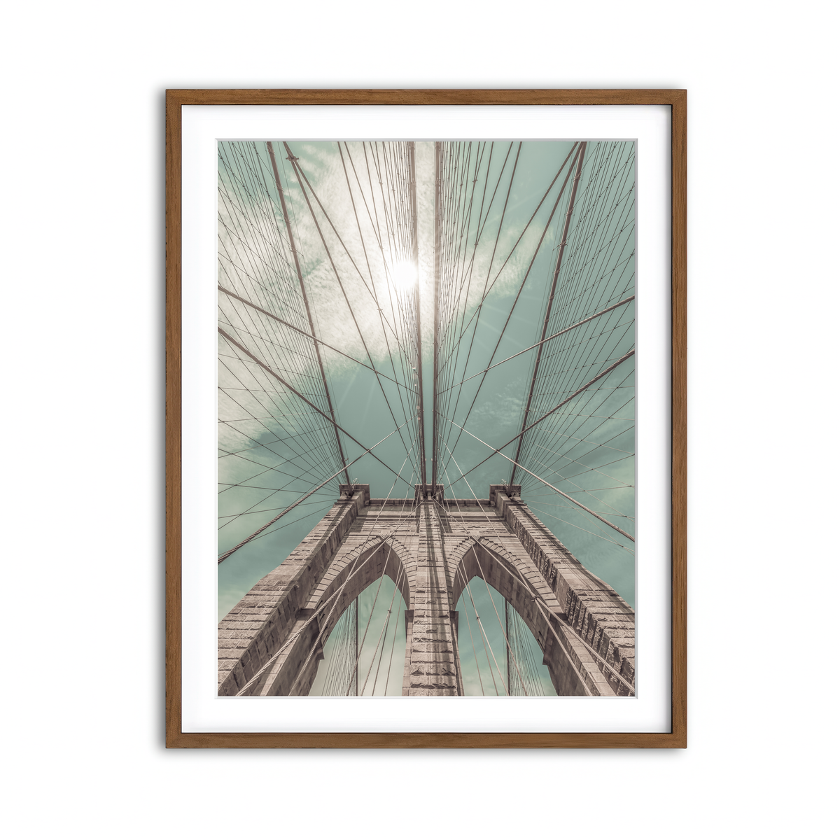 Framed Print 3x4 Walnut