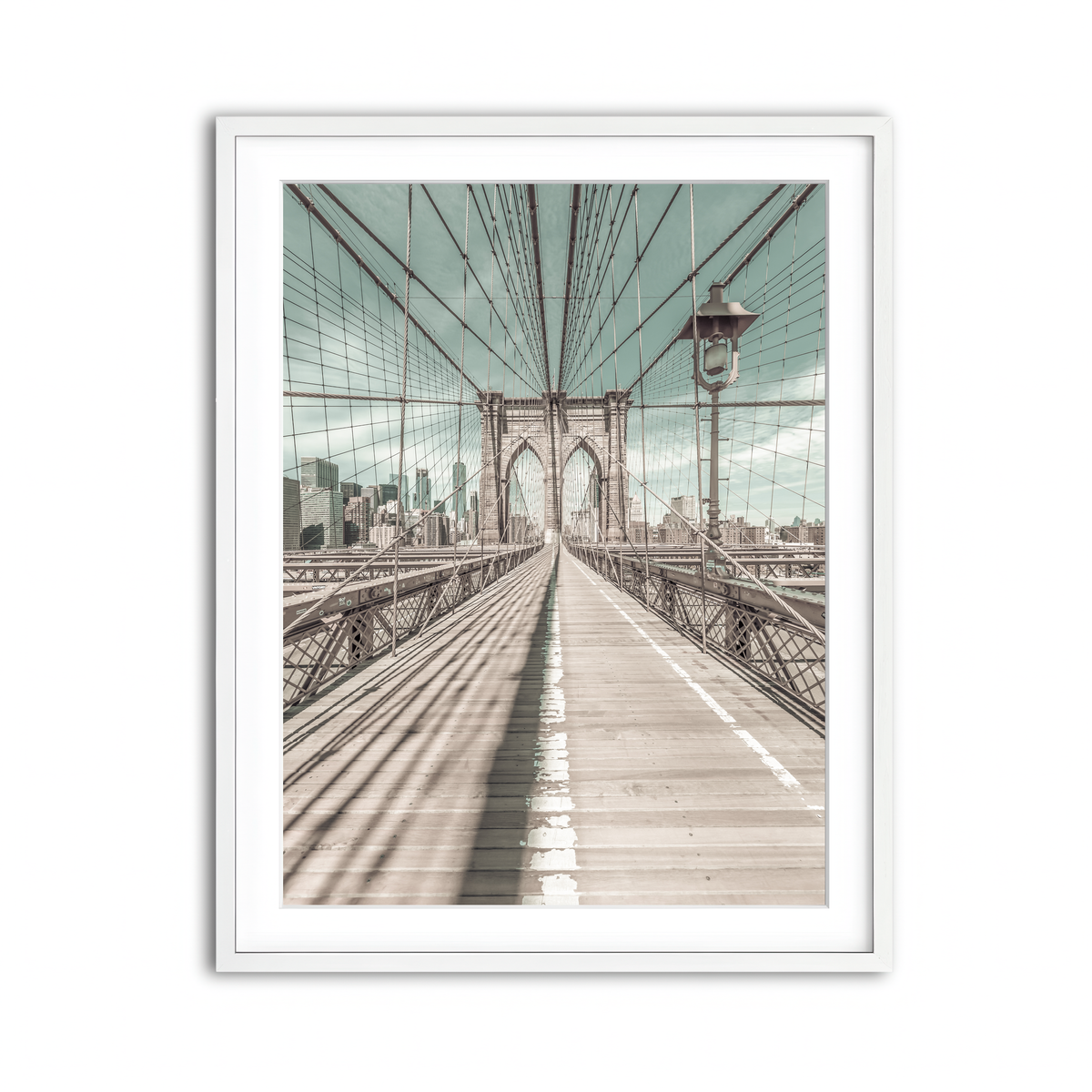 Framed Print 3x4 White