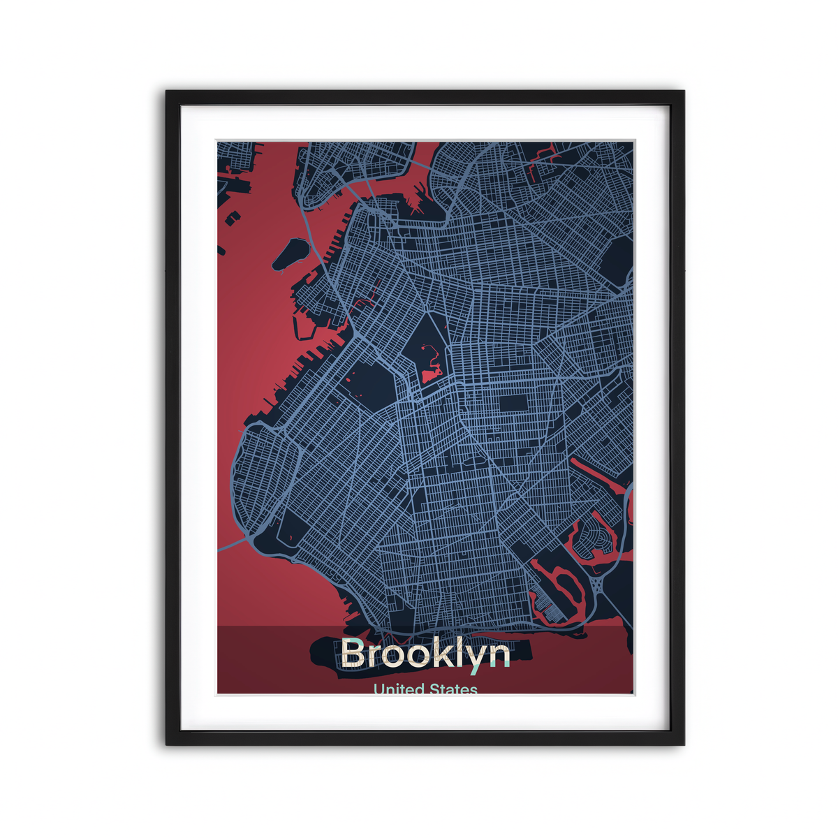 Framed Print 3x4 Black