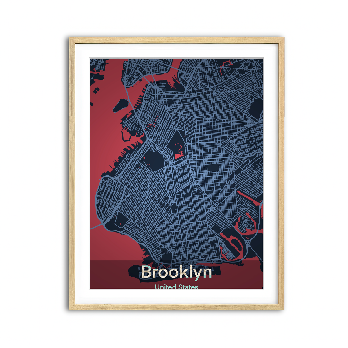 Framed Print 3x4 Natural