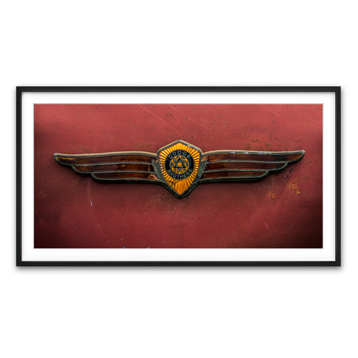 Framed Print 2x1 Black