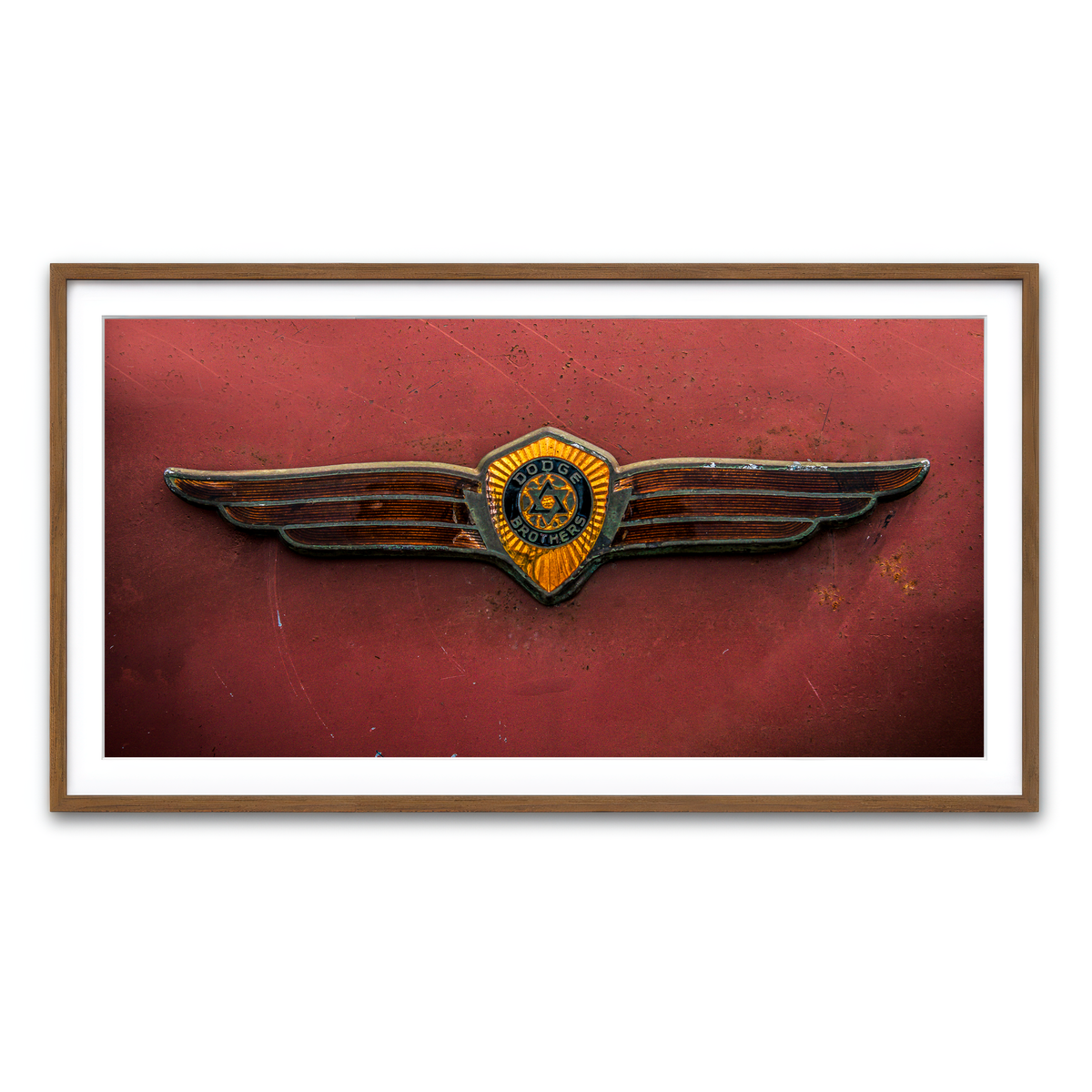 Framed Print 2x1 Walnut