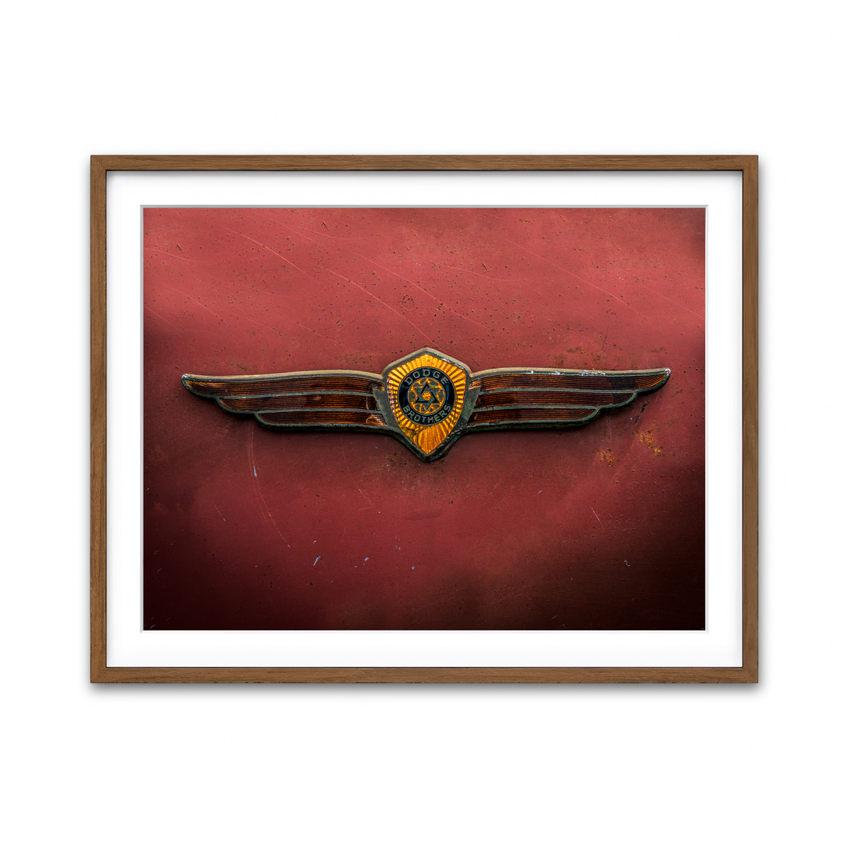 Framed Print 4x3 Walnut