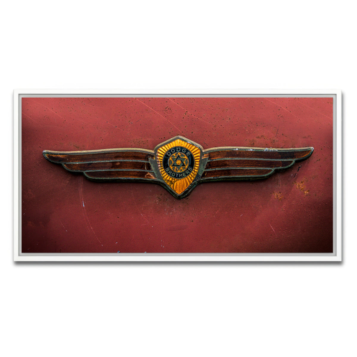 AUTO-MOCKUP WHITE | Brothers in Steel | 1 Piece | White Framed Canvas | group=2x1