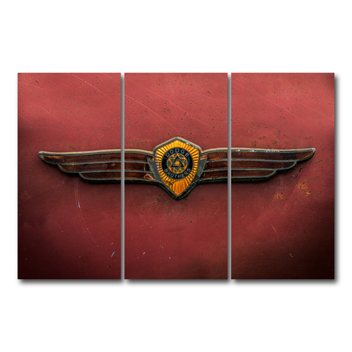 AUTO-MOCKUP WHITE | Brothers in Steel | 3 Piece | Gallery Wrap Canvas | group=12x24