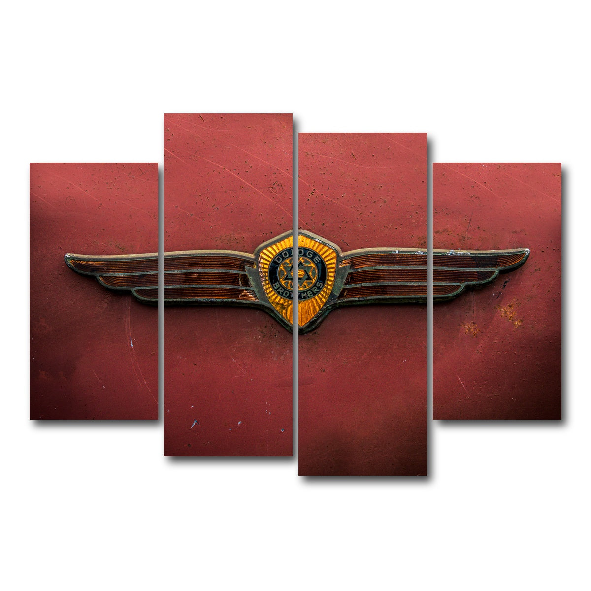 AUTO-MOCKUP WHITE | Brothers in Steel | 4 Piece | Gallery Wrap Canvas | group=4_short