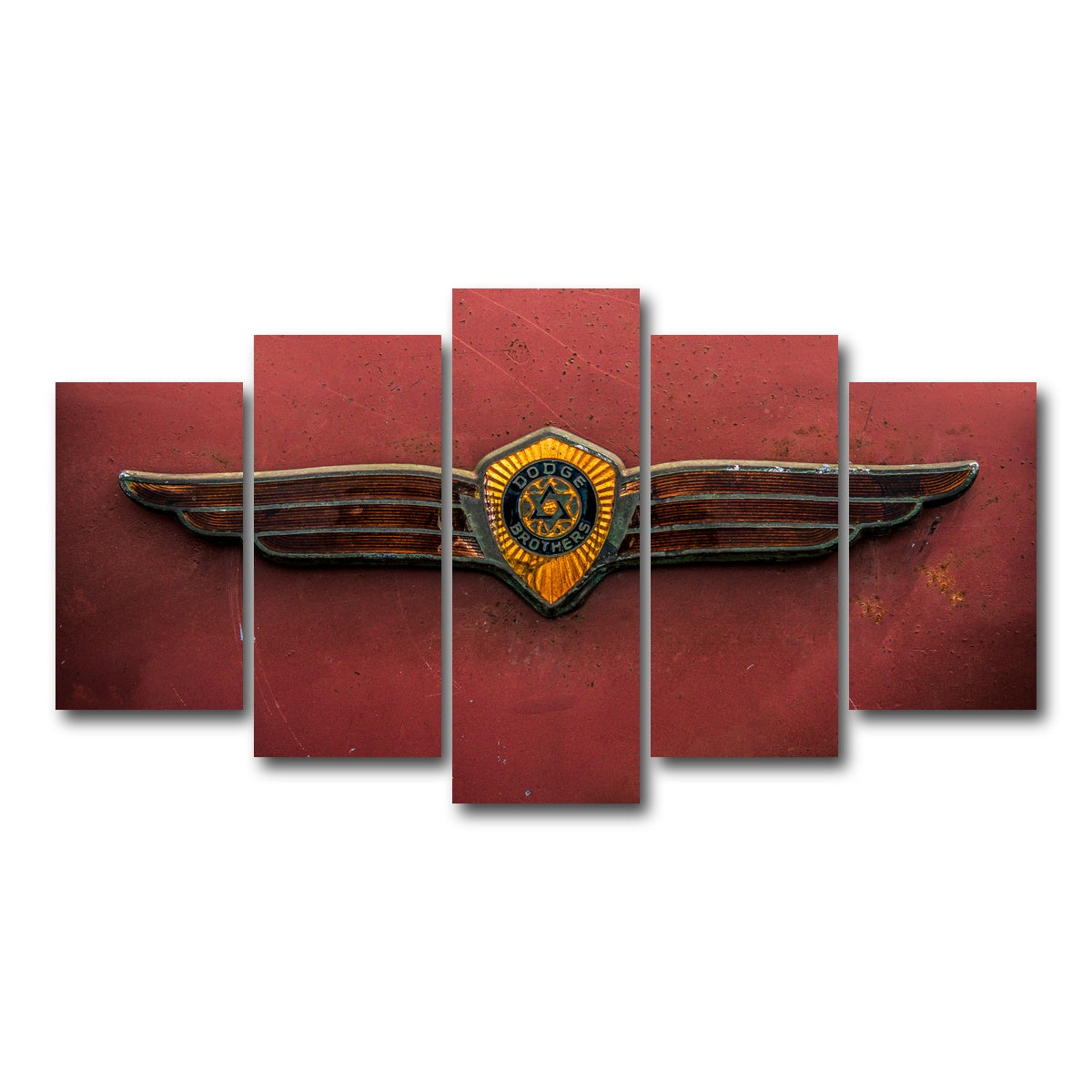 AUTO-MOCKUP WHITE | Brothers in Steel | 5 Piece | Gallery Wrap Canvas | group=5_normal