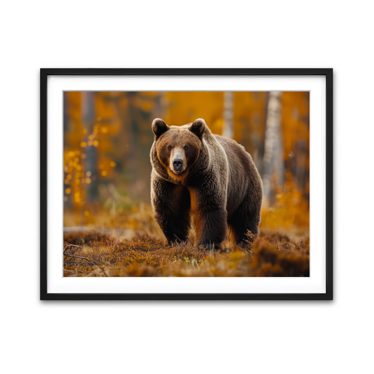 Framed Print 4x3 Black